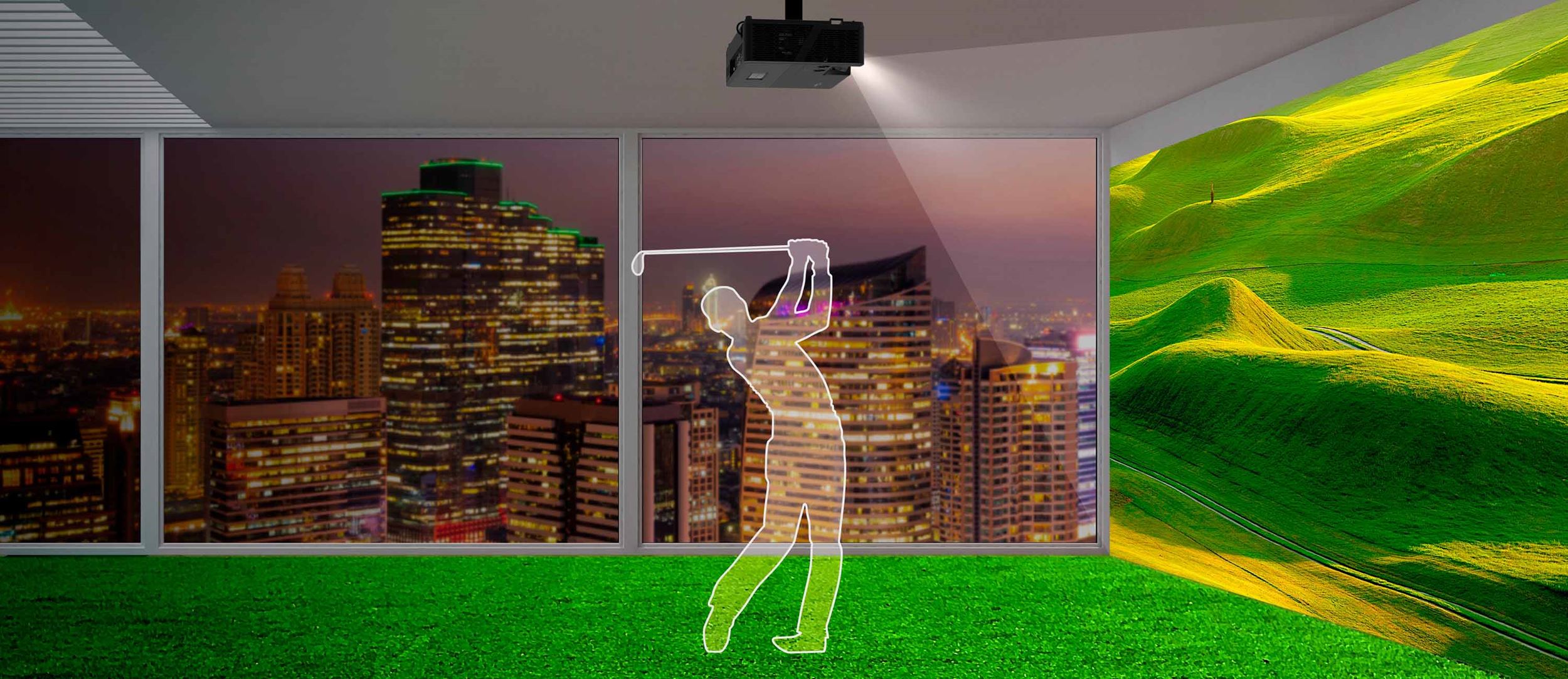 Modalità Immagine Golf Sim