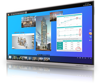 Reactiv SUITE su Optoma IFPD